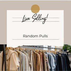 Unlisted items for live shows!